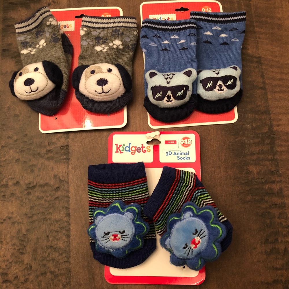 Kidgets 3D Socks. - Picture 2 of 6